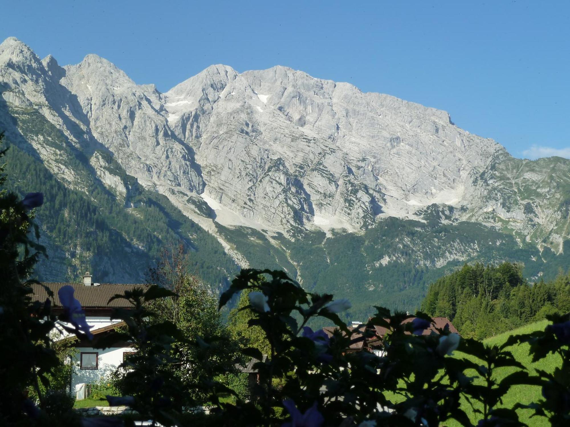 Pension Schoene Aussicht Kuchl Buitenkant foto