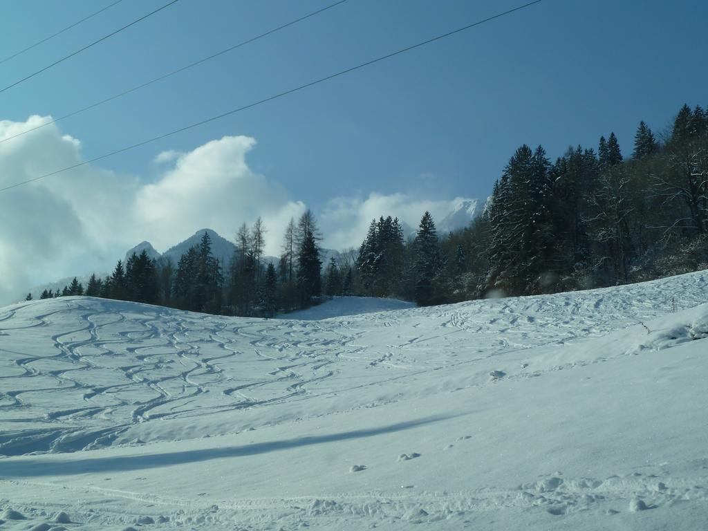 Pension Schoene Aussicht Kuchl Buitenkant foto